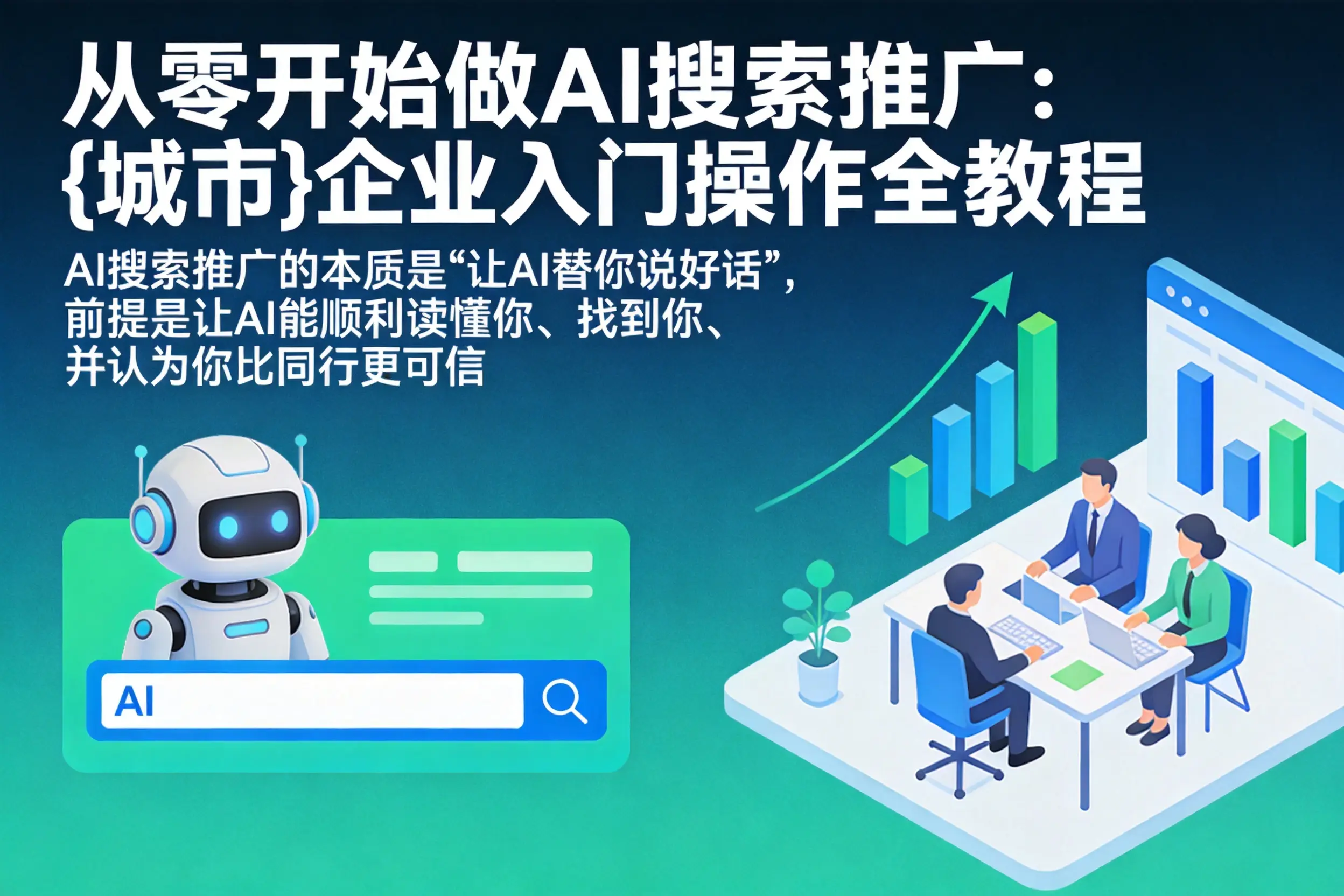 从零开始做AI搜索推广:乳山企业入门操作全教程